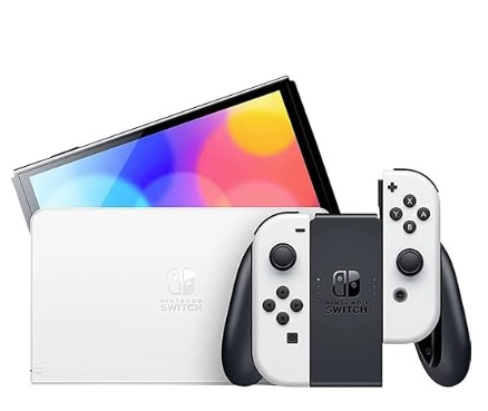 Console Nintendo Switch – modello OLED, Bianco
